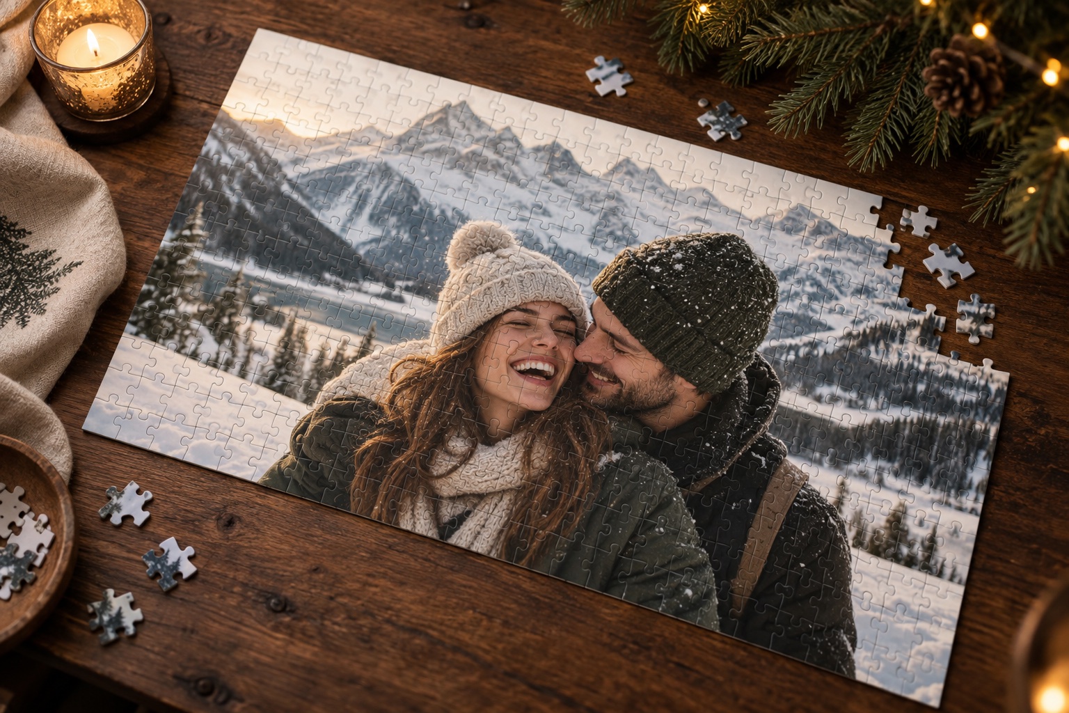 Beispiel eines persönlichen Fotopuzzles